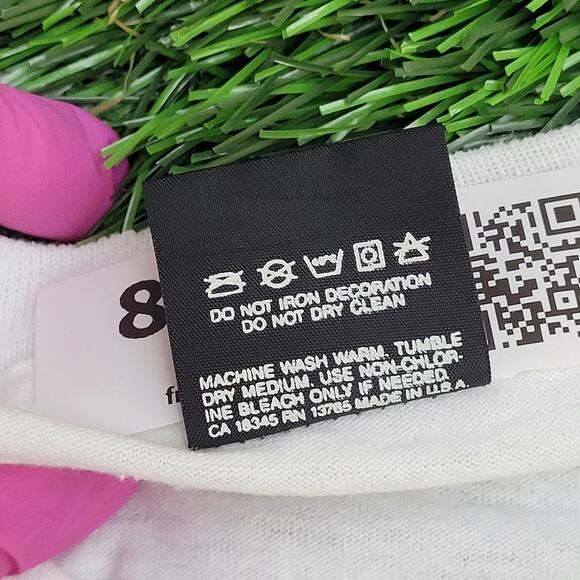 Vintage 80s Student-Of-The-Month Shirt Large 22x27 Crop USA - Picture 4 of 12